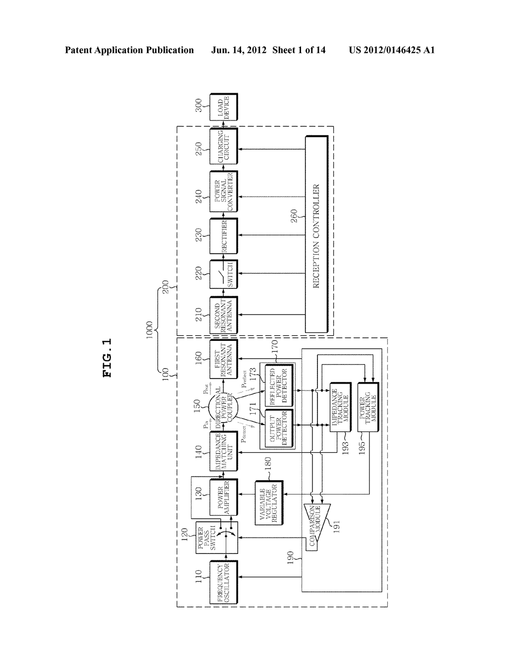 WIRELESS POWER TRANSMISSION/RECEPTION APPARATUS AND METHOD - diagram, schematic, and image 02