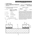 ACOUSTIC WAVE ELEMENT AND ACOUSTIC WAVE ELEMENT SENSOR diagram and image