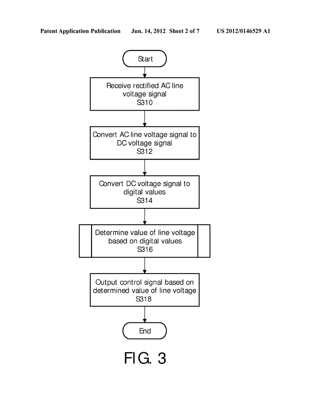 METHOD AND APPARATUS PROVIDING UNIVERSAL VOLTAGE INPUT FOR SOLID STATE     LIGHT FIXTURES - diagram, schematic, and image 03