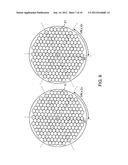 YIELD ENHANCEMENT FOR STACKED CHIPS THROUGH     ROTATIONALLY-CONNECTING-INTERPOSER diagram and image