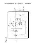 Amplifier with reduced on/off transient and multi-point offset     compensation diagram and image