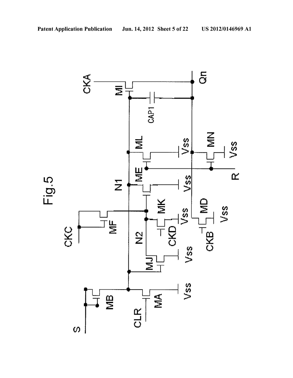 SCANNING SIGNAL LINE DRIVE CIRCUIT AND DISPLAY DEVICE INCLUDING SAME - diagram, schematic, and image 06