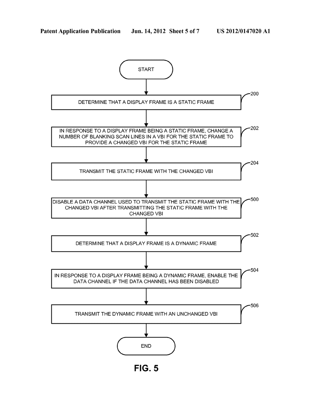 METHOD AND APPARATUS FOR PROVIDING INDICATION OF A STATIC FRAME - diagram, schematic, and image 06