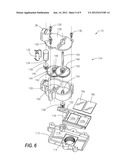 MECHANICAL DEVICE FOR SWITCHING AN OPTICAL LENS FILTER FOR A CAMERA diagram and image