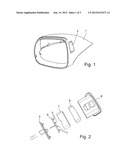 LIGHTING ELEMENT IN THE EXTERIOR MIRROR diagram and image