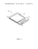 ELECTRONIC DEVICE HAVING DUST BLOCKING PORTION diagram and image