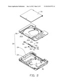 ELECTRONIC DEVICE HAVING DUST BLOCKING PORTION diagram and image