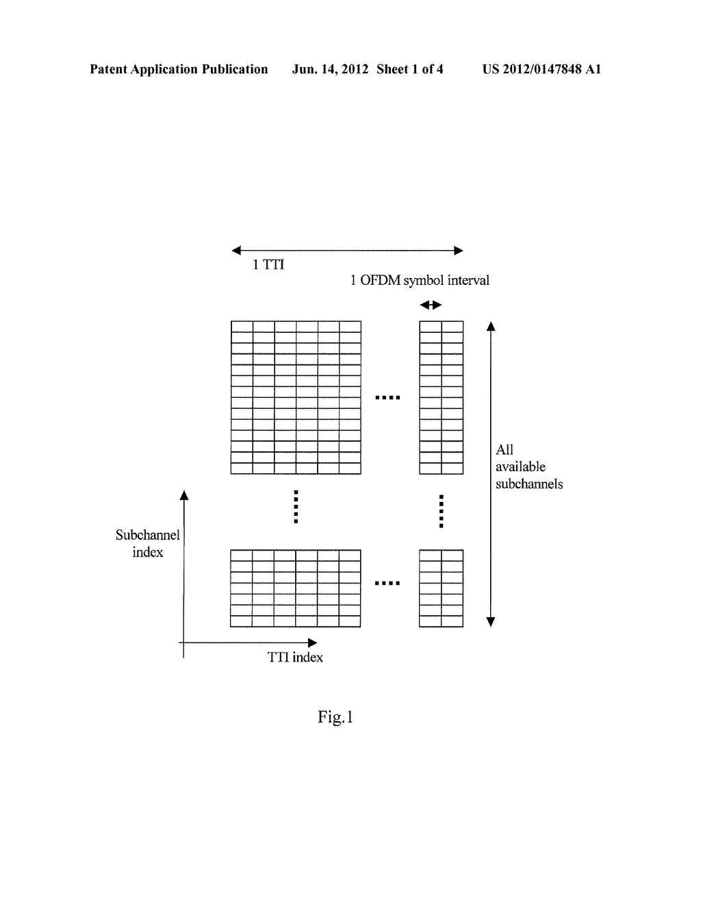 GENERATING AND ALLOCATING TIME-FREQUENCY MAPPING PATTERN IN A     COMMUNICATION SYSTEM - diagram, schematic, and image 02