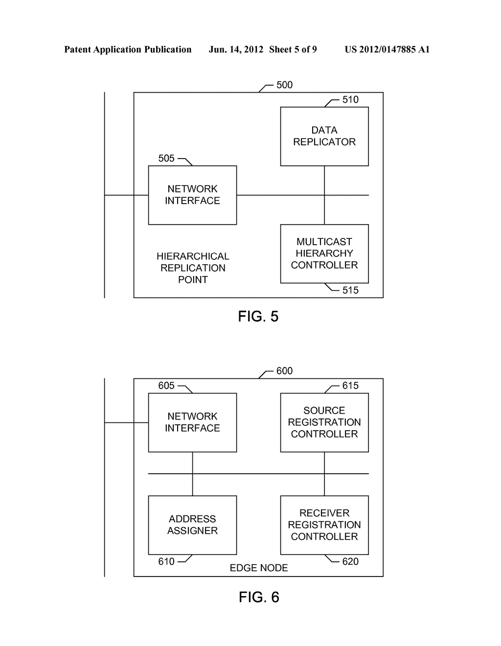 METHODS AND APPARATUS FOR NETWORK MULTICASTING USING HIERARCHICAL     REPLICATION - diagram, schematic, and image 06