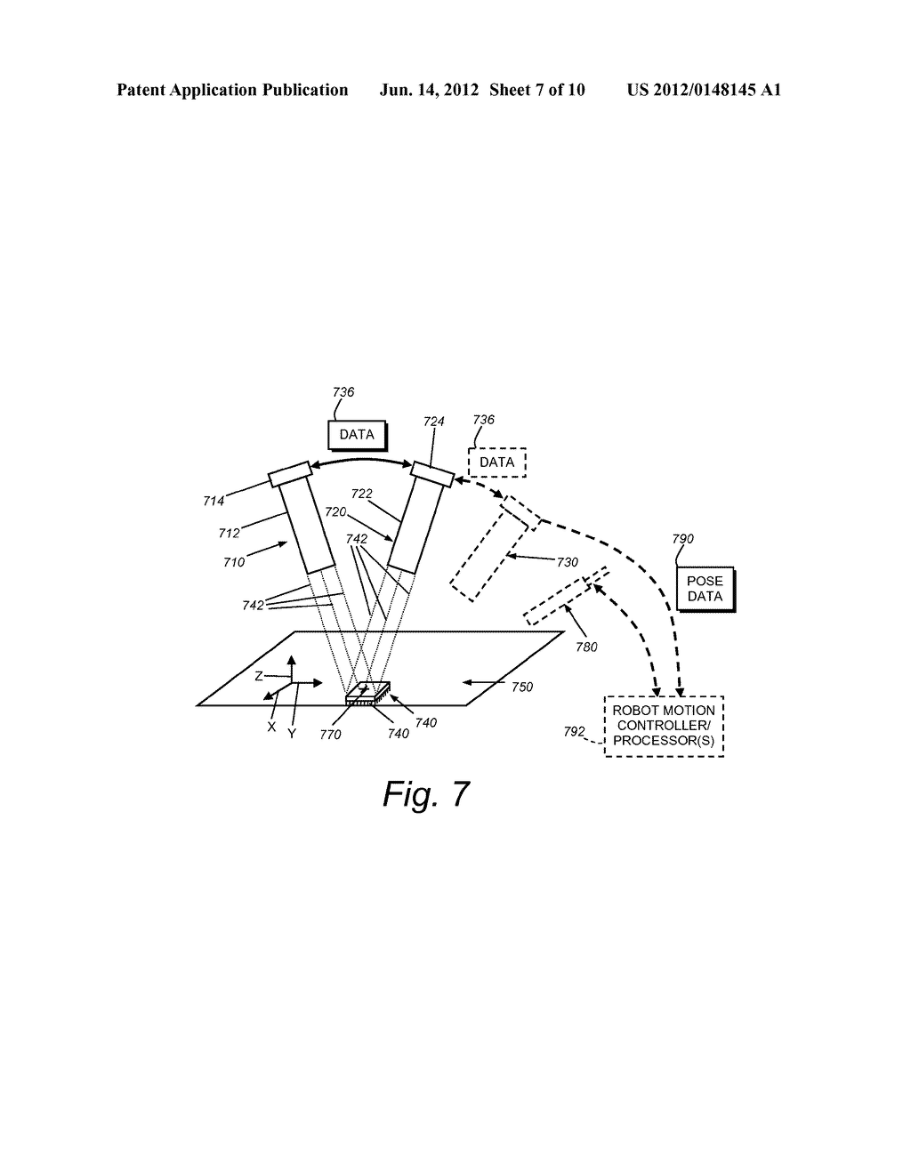 SYSTEM AND METHOD FOR FINDING CORRESPONDENCE BETWEEN CAMERAS IN A     THREE-DIMENSIONAL VISION SYSTEM - diagram, schematic, and image 08