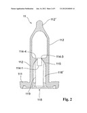 PUSH RIVET diagram and image