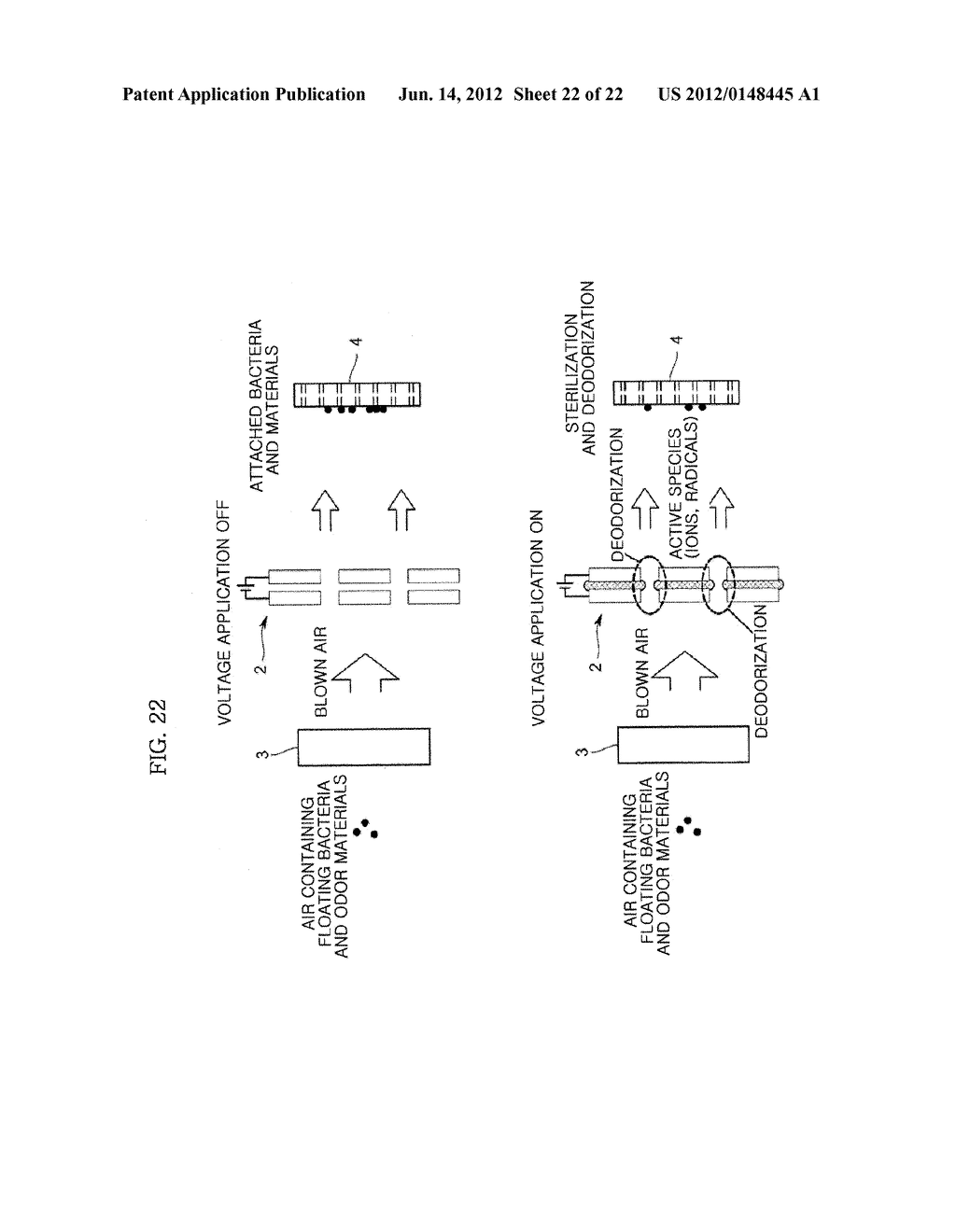 DEODORIZATION AND STERILIZATION APPARATUS AND METHOD - diagram, schematic, and image 23