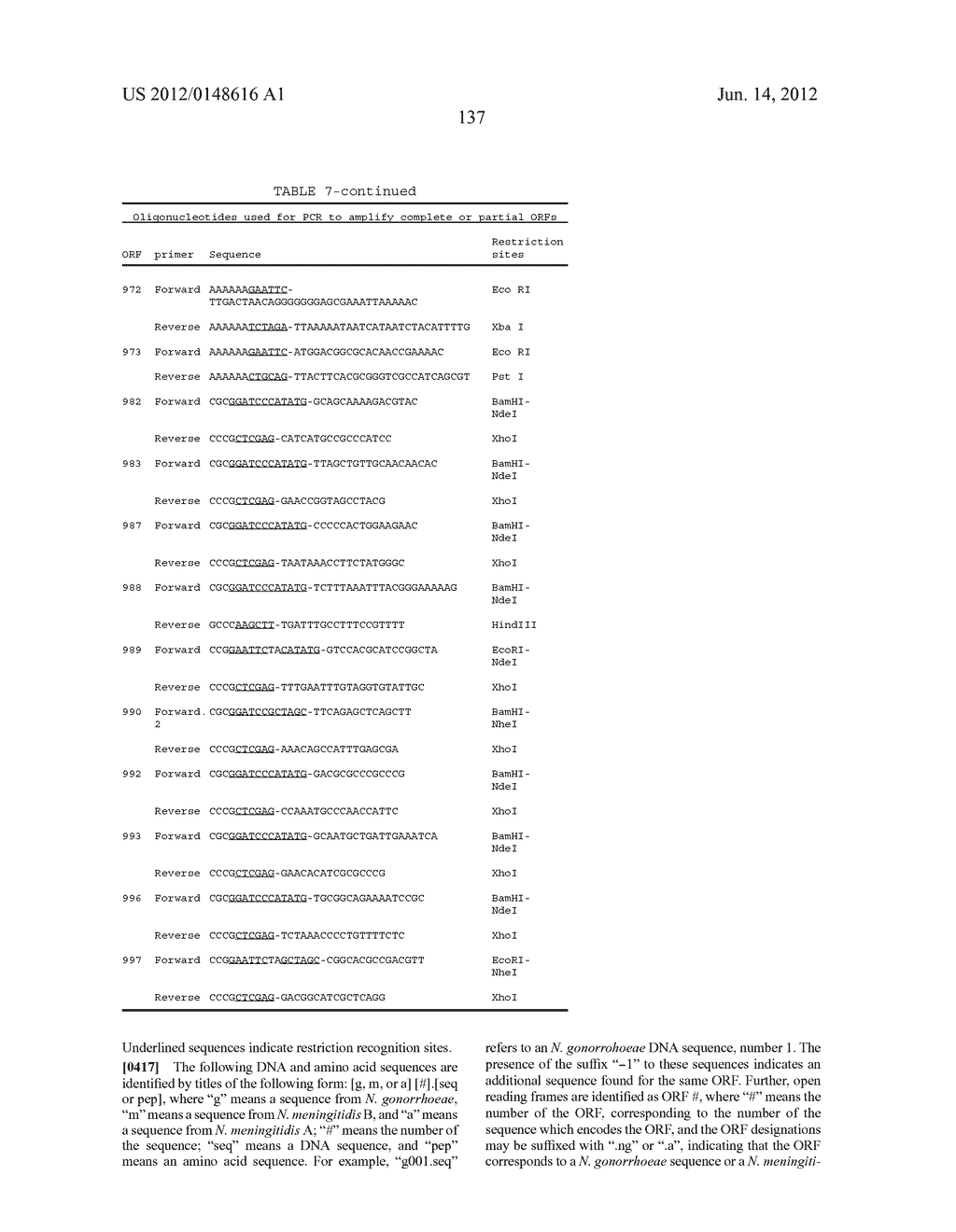 NEISSERIA MENINGITIDIS ANTIGENS AND COMPOSITIONS - diagram, schematic, and image 169