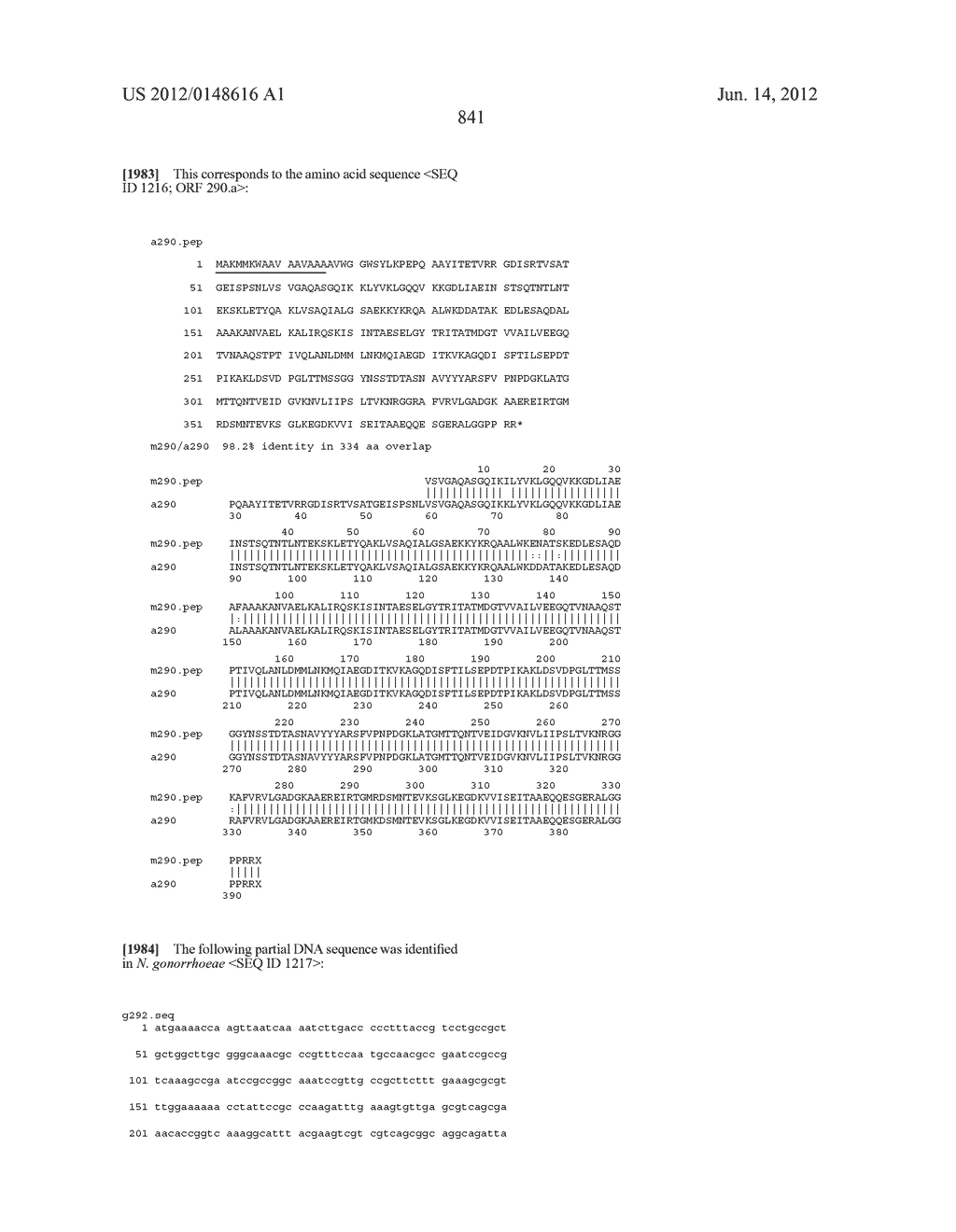 NEISSERIA MENINGITIDIS ANTIGENS AND COMPOSITIONS - diagram, schematic, and image 874