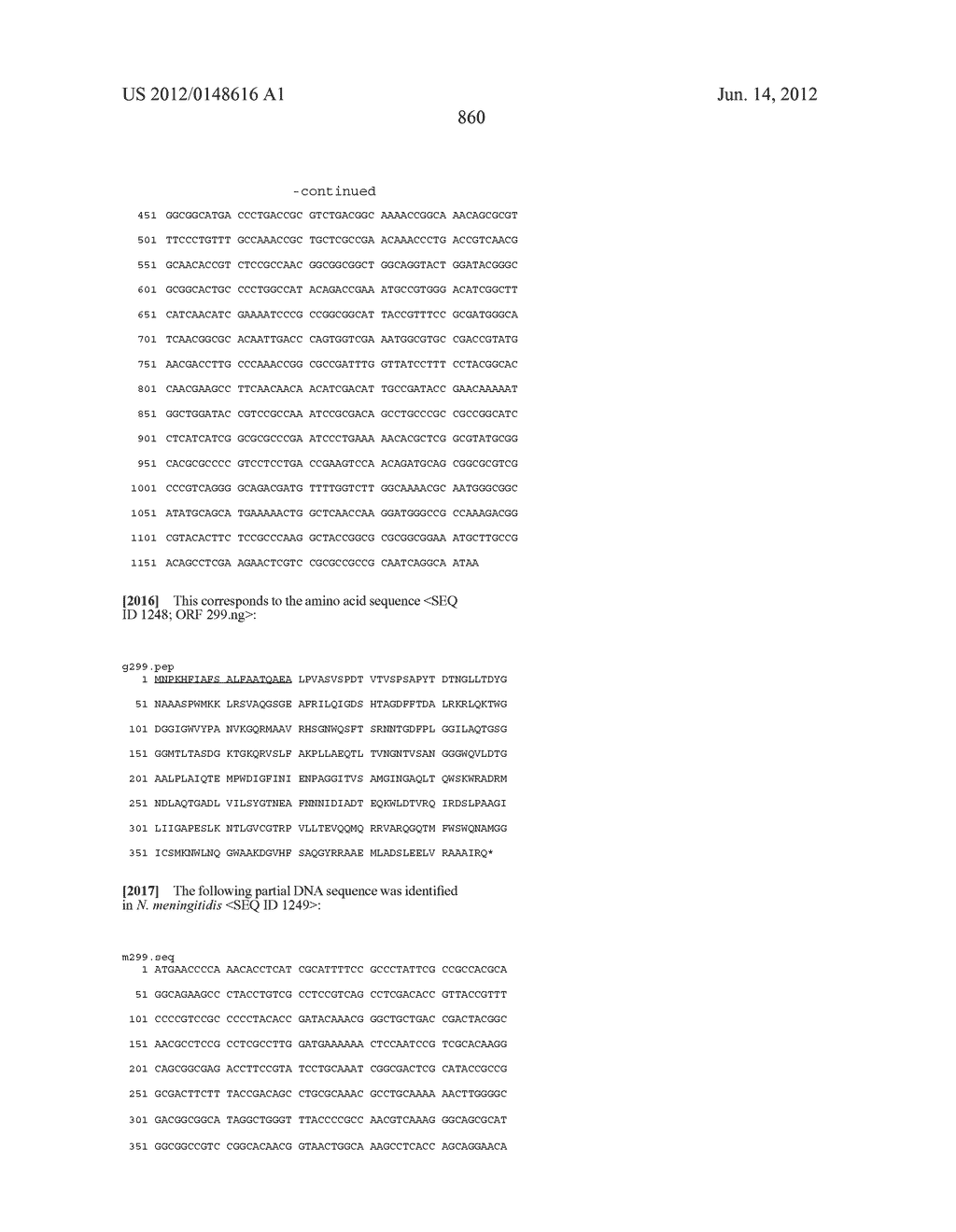 NEISSERIA MENINGITIDIS ANTIGENS AND COMPOSITIONS - diagram, schematic, and image 893