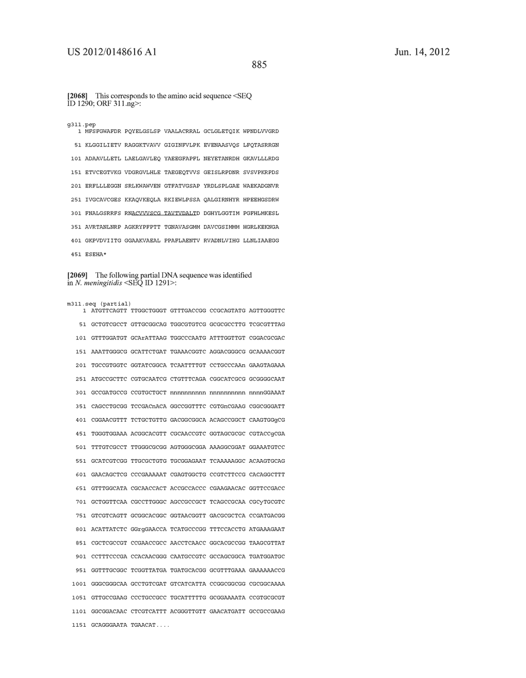 NEISSERIA MENINGITIDIS ANTIGENS AND COMPOSITIONS - diagram, schematic, and image 918