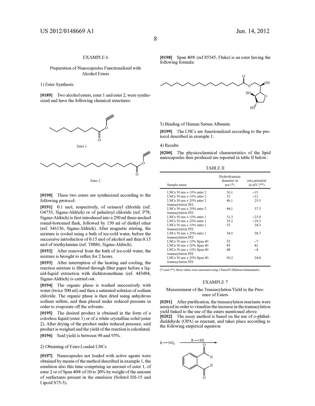 METHOD FOR PREPARING FUNCTIONALIZED LIPID CAPSULES - diagram, schematic, and image 13