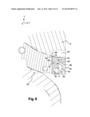 MOLDING DEVICE PROVIDED WITH A CONTROLLED MEANS FOR CLAMPINGLY ATTACHING A     HALF-MOLD BY MEANS OF SLIDABLE ATTACHMENT BOLTS diagram and image