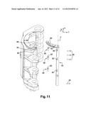 MOLDING DEVICE PROVIDED WITH A CONTROLLED MEANS FOR CLAMPINGLY ATTACHING A     HALF-MOLD BY MEANS OF SLIDABLE ATTACHMENT BOLTS diagram and image