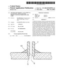 METHOD FOR FORMING A VENT PORT IN A GLASS PANEL, AND GLASS PANEL PRODUCT     MANUFACTURED USING THE SAME diagram and image