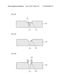 METHOD FOR FORMING A VENT PORT IN A GLASS PANEL, AND GLASS PANEL PRODUCT     MANUFACTURED USING THE SAME diagram and image