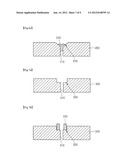 METHOD FOR FORMING A VENT PORT IN A GLASS PANEL, AND GLASS PANEL PRODUCT     MANUFACTURED USING THE SAME diagram and image