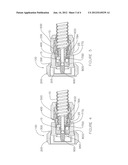 COAXIAL CONNECTOR FOR CORRUGATED CABLE WITH CORRUGATED SEALING diagram and image