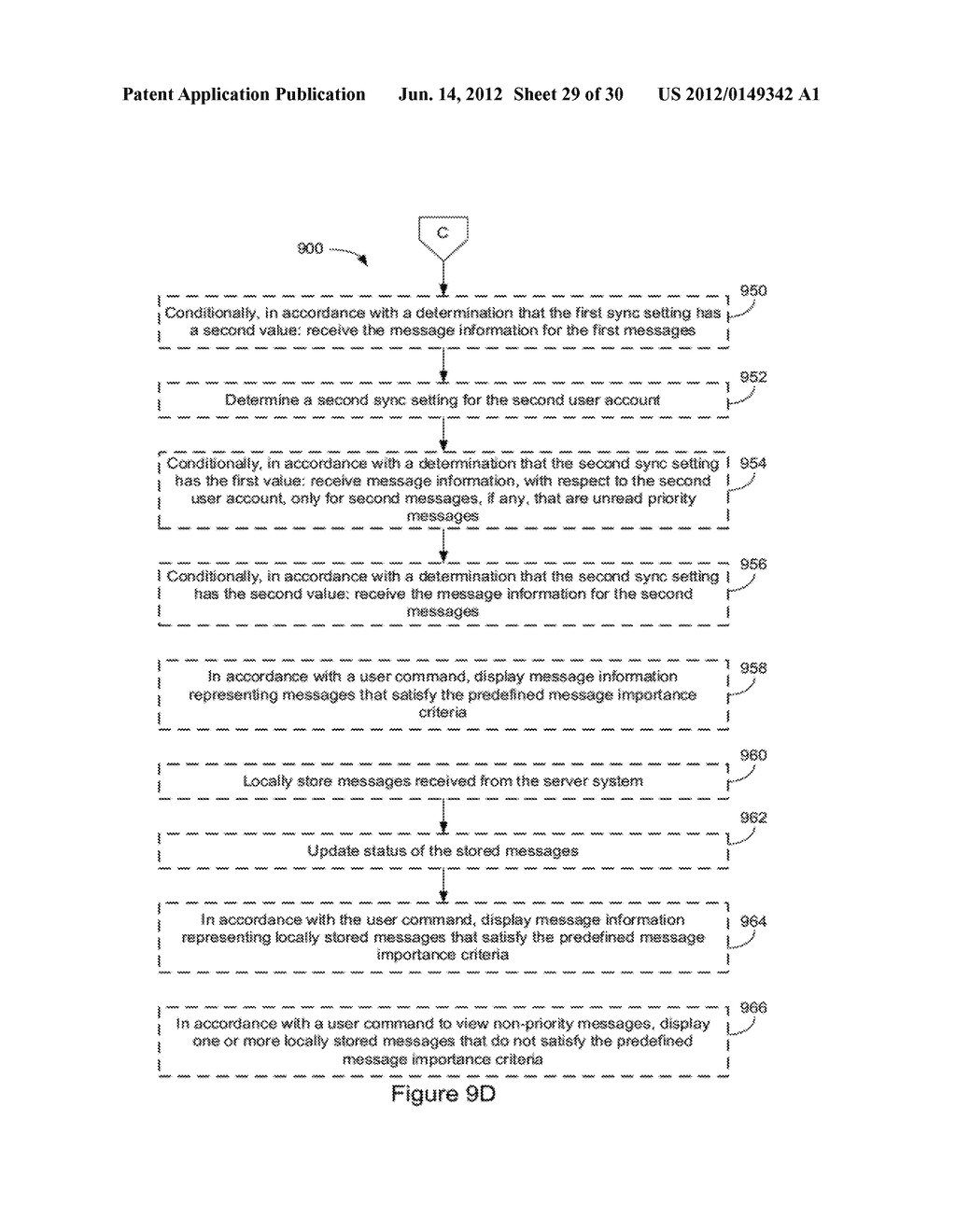 Priority Inbox Notifications and Synchronization for Mobile Messaging     Application - diagram, schematic, and image 30