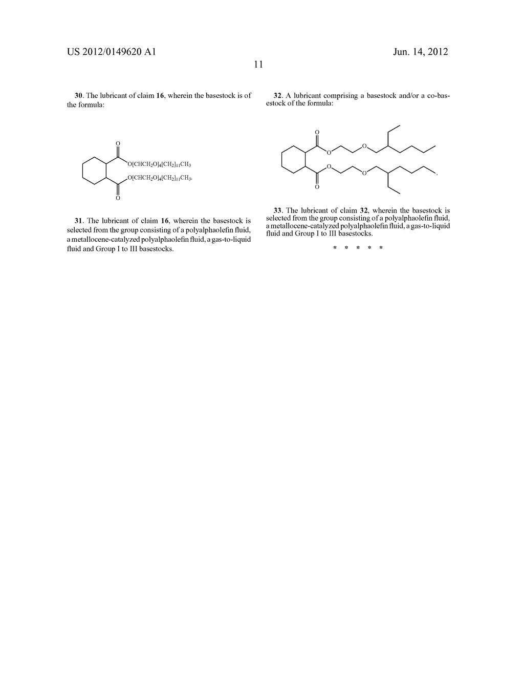 GLYCOL ETHER-BASED CYCLOHEXANOATE ESTERS, THEIR SYNTHESIS AND METHODS OF     USE - diagram, schematic, and image 12