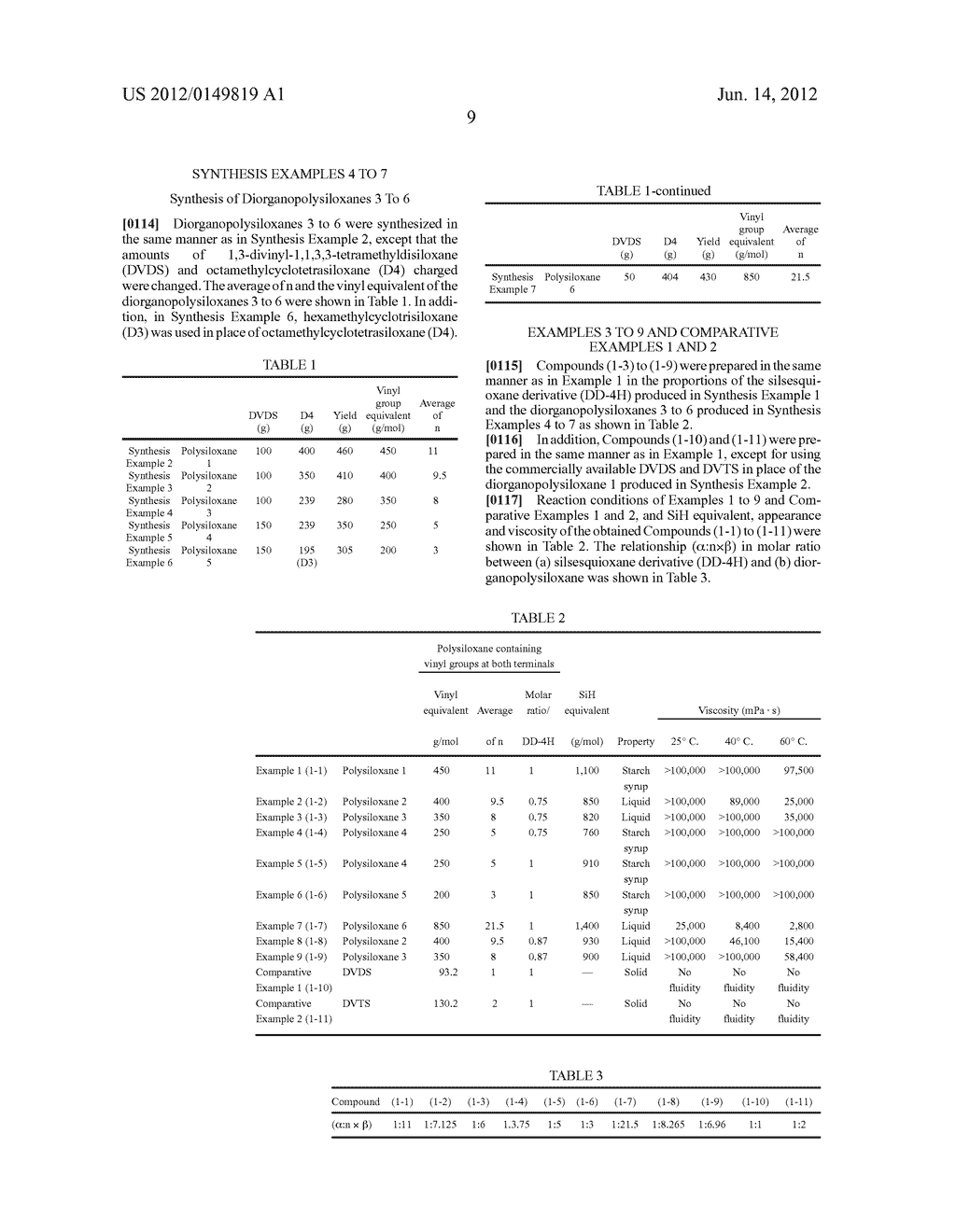 ORGANIC SILICON COMPOUND, THERMOSETTING COMPOSITION CONTAINING SAID     ORGANIC SILICON COMPOUND, AND SEALING MATERIAL FOR OPTICAL SEMICONDUCTOR - diagram, schematic, and image 10