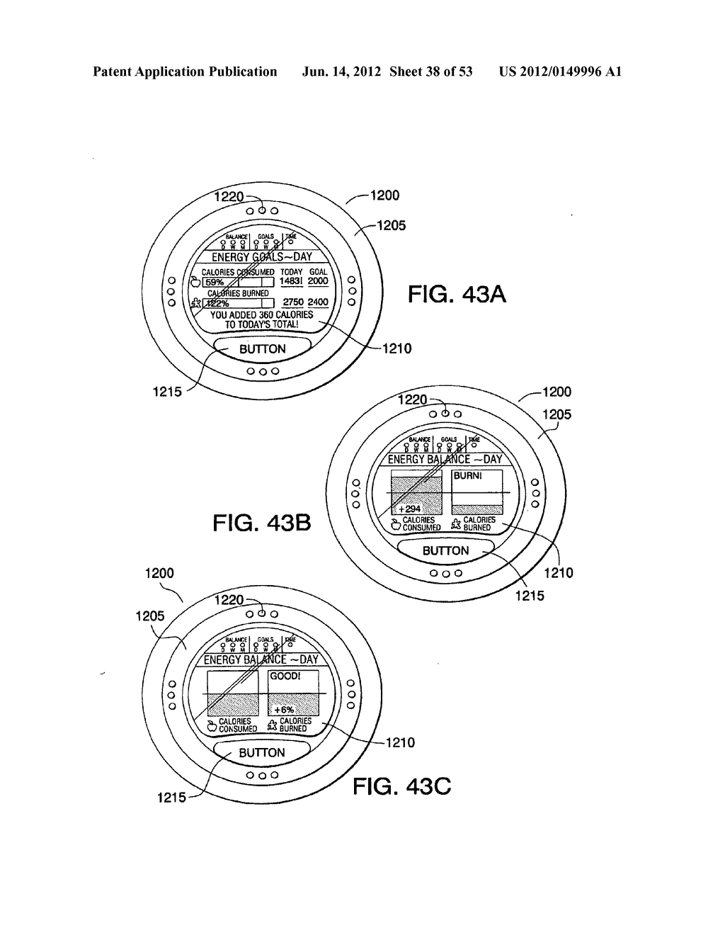 Method and apparatus for providing derived glucose information utilizing     physiological and/or contextual parameters - diagram, schematic, and image 39