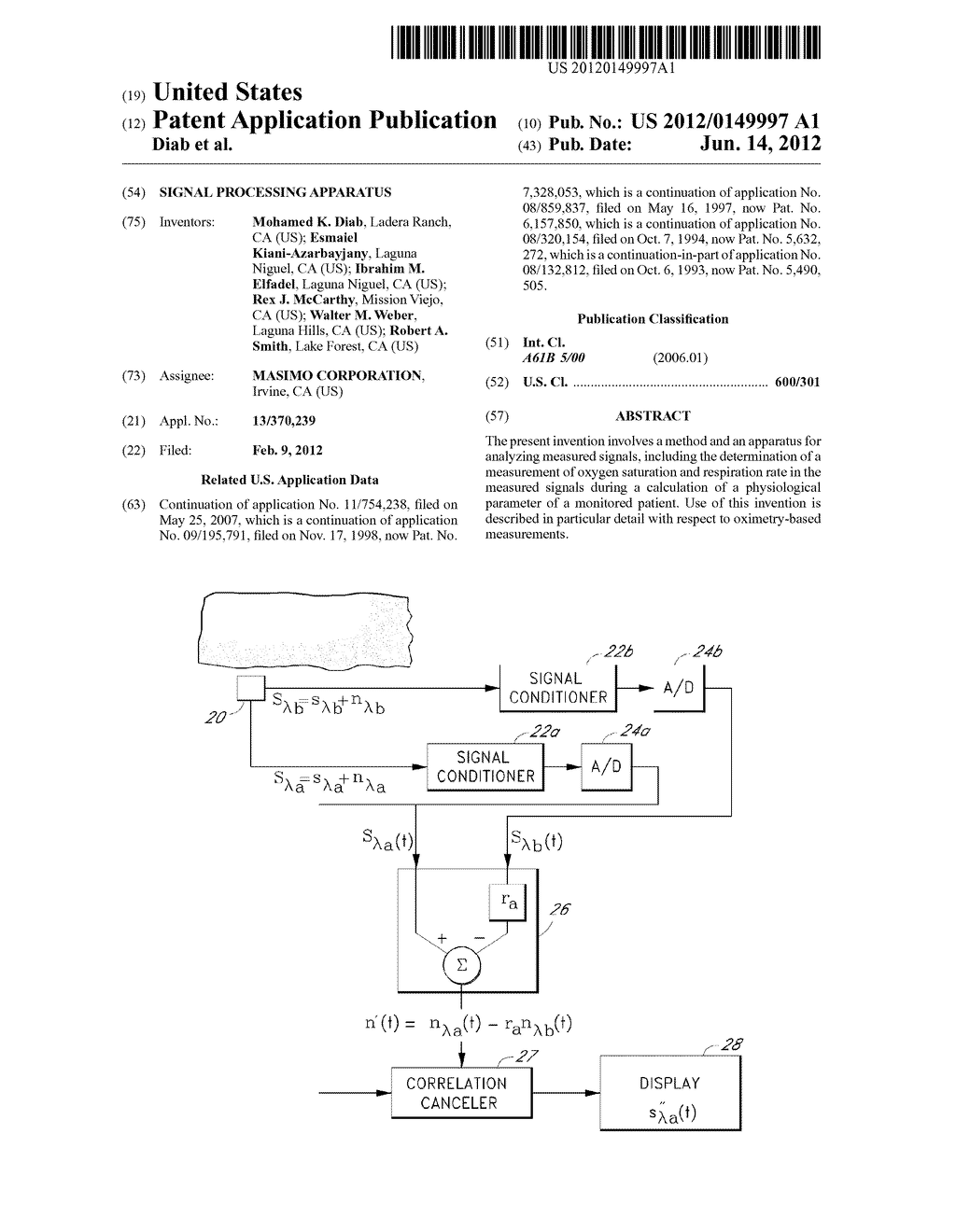 SIGNAL PROCESSING APPARATUS - diagram, schematic, and image 01