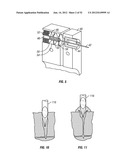 Tissue penetration device diagram and image