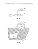 Tissue penetration device diagram and image