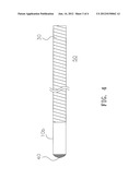 Non-Mercury Non-Electronic Clinical Thermometer with a Support Structure diagram and image