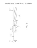 Non-Mercury Non-Electronic Clinical Thermometer with a Support Structure diagram and image