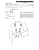 ARM SLING WITH BACKPACK STRAPS diagram and image