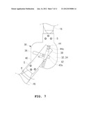 KNEE BRACE WITH A RECIPROCAL HINGE diagram and image