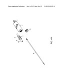 DISPOSABLE CANNULA BASE DEVICE FOR INSERTION WITHIN A GUIDE TUBE IN A     HAND-SUPPORTABLE POWER-ASSISTED TISSUE ASPIRATION INSTRUMENT diagram and image