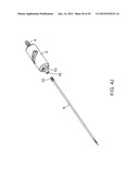 DISPOSABLE CANNULA BASE DEVICE FOR INSERTION WITHIN A GUIDE TUBE IN A     HAND-SUPPORTABLE POWER-ASSISTED TISSUE ASPIRATION INSTRUMENT diagram and image