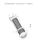 DISPOSABLE CANNULA BASE DEVICE FOR INSERTION WITHIN A GUIDE TUBE IN A     HAND-SUPPORTABLE POWER-ASSISTED TISSUE ASPIRATION INSTRUMENT diagram and image