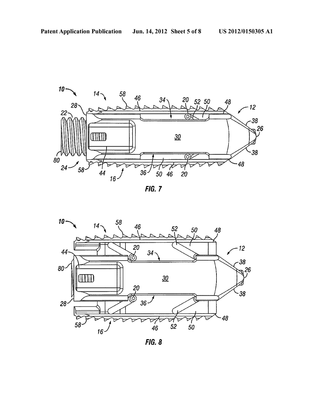 Expandable Fusion Device and Method of Installation Thereof - diagram, schematic, and image 06