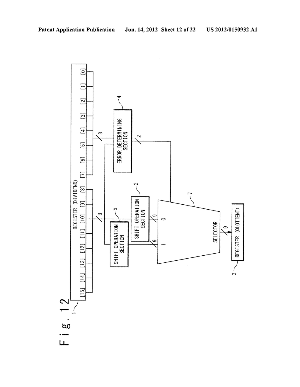 DIVIDER CIRCUIT AND DIVISION METHOD - diagram, schematic, and image 13