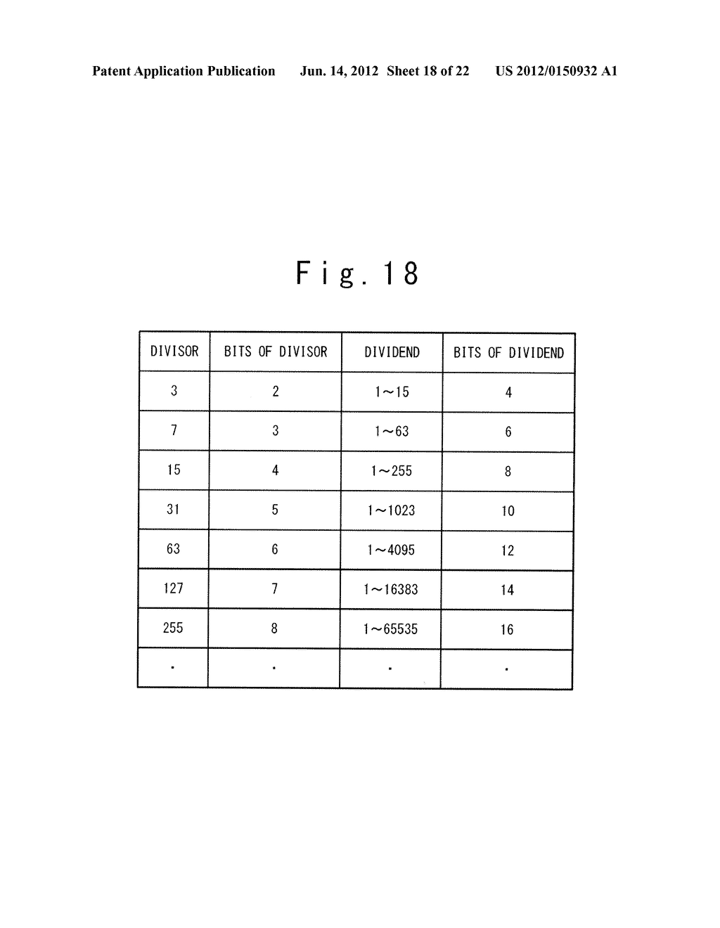 DIVIDER CIRCUIT AND DIVISION METHOD - diagram, schematic, and image 19