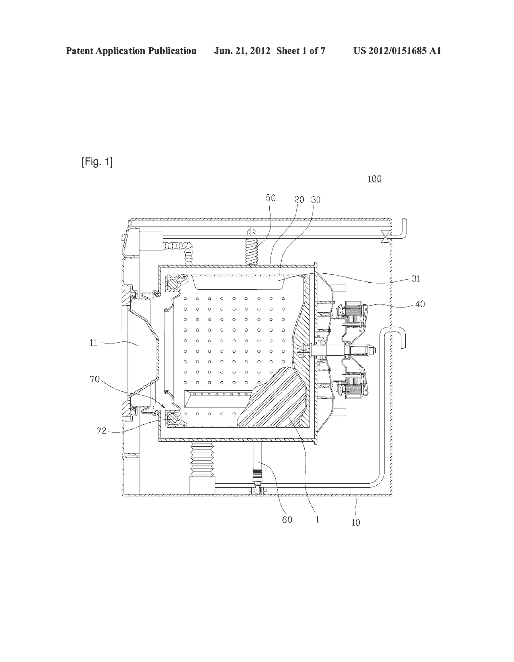 CONTROL METHOD OF LAUNDRY MACHINE - diagram, schematic, and image 02