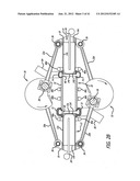 Two-cycle, opposed-piston internal combustion engine diagram and image