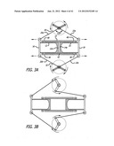 Two-cycle, opposed-piston internal combustion engine diagram and image