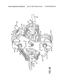 Two-cycle, opposed-piston internal combustion engine diagram and image