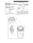 PRESSURE-VENTING CONTAINER FOR DISINFECTION AND STORAGE OF CONTACT LENSES diagram and image