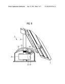 TRACKING DEVICE FOR A PHOTOVOLTAIC SYSTEM, AND METHOD FOR INSTALLING SUCH     A TRACKING DEVICE diagram and image